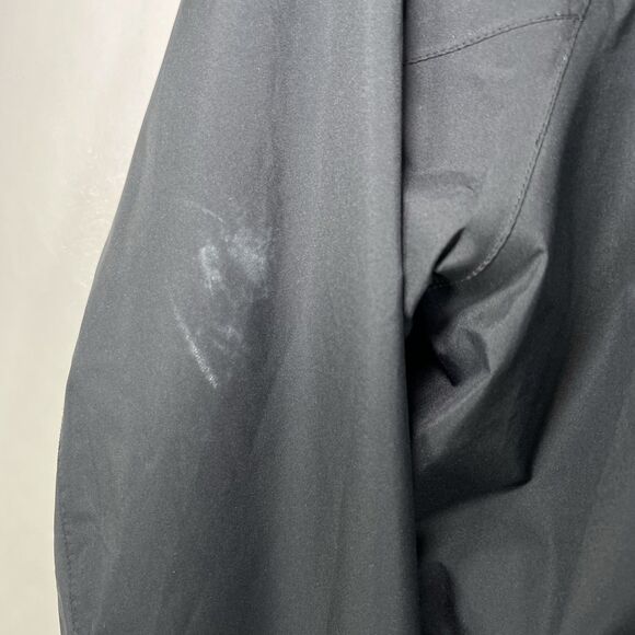 DryJoys by FootJoy Full Zip Snap Rain Jacket Womens Size Small Black Windbreaker - Picture 5 of 16